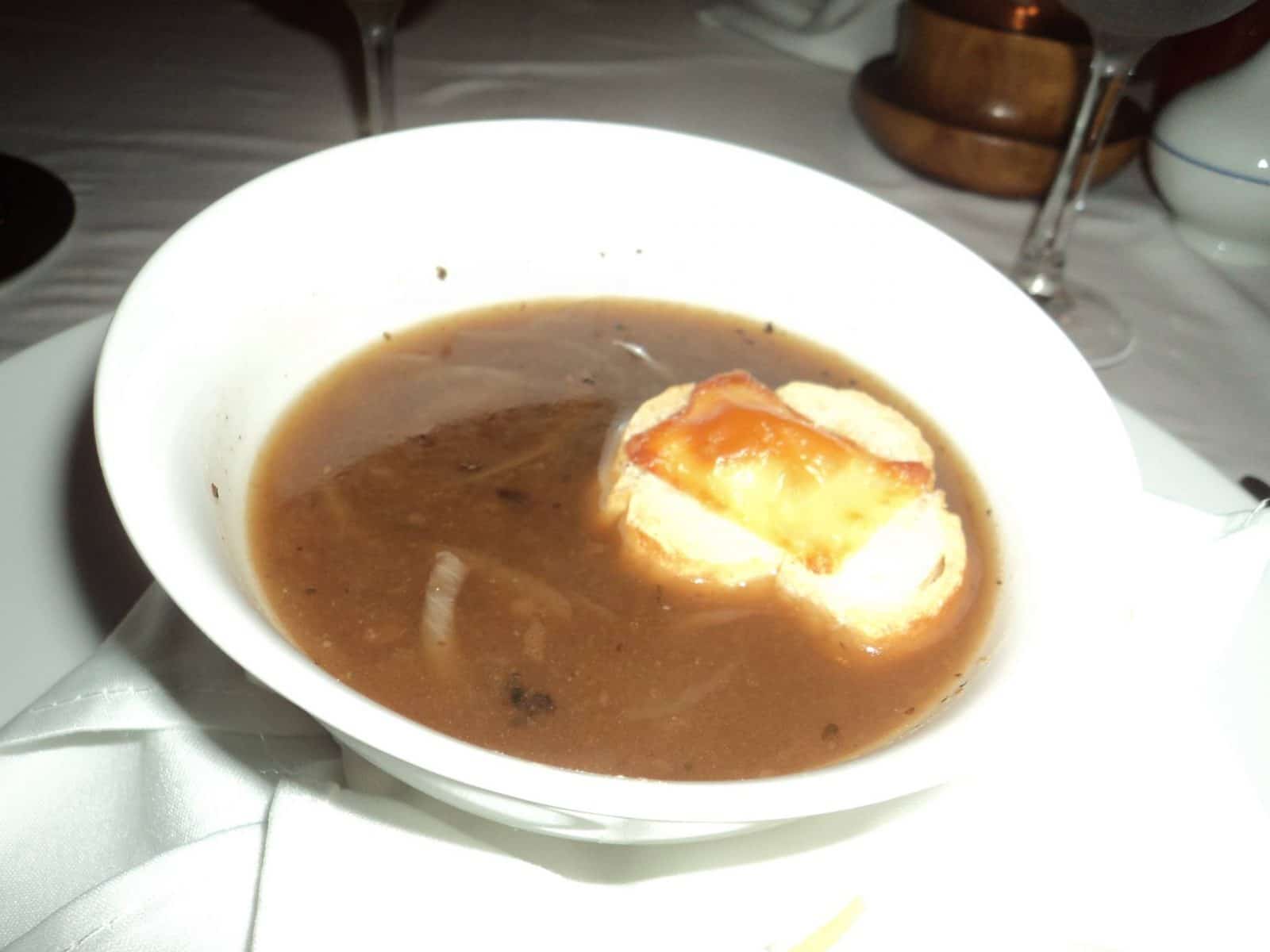 Onion soup in El Dorado
